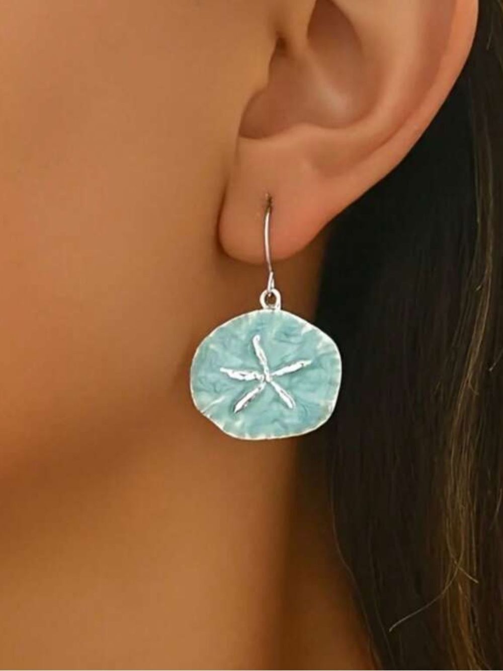 Shell dangle earrings #2770